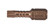 Vega Industries P125T25A-C1 - Vega Impactech TORX 25 Insert Bit x 1" - Carded