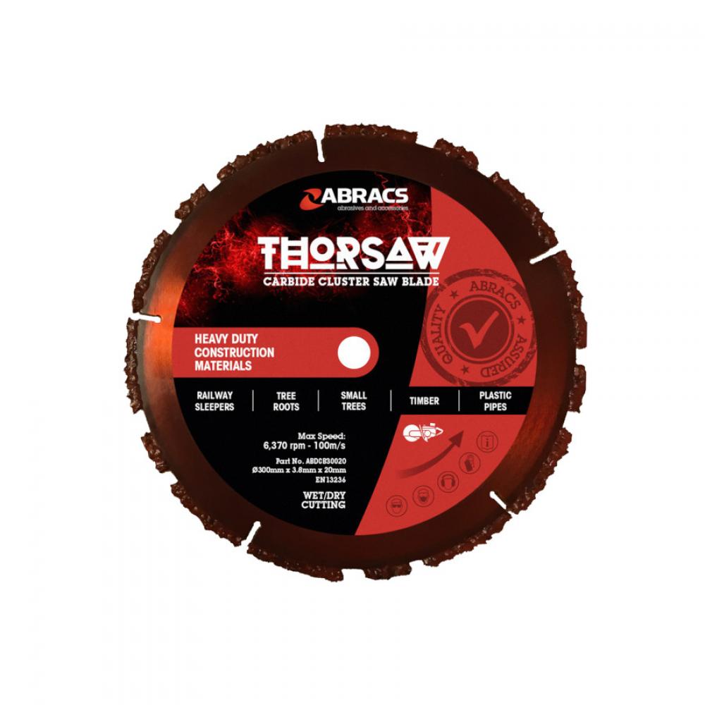 THORSAW CARBIDE CLUSTER WHEEL