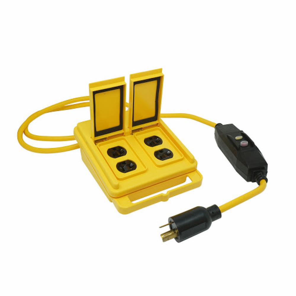 SHOCK SHIELD 20A DUPLEX BOX GFCI