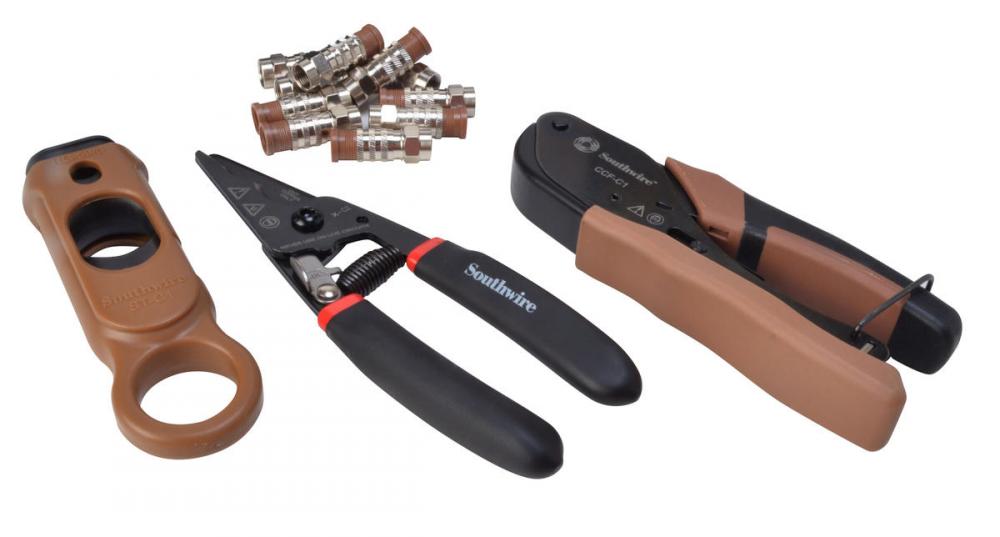 RCT-D1- RATCHET CRIMPER COAX F HEX DIE