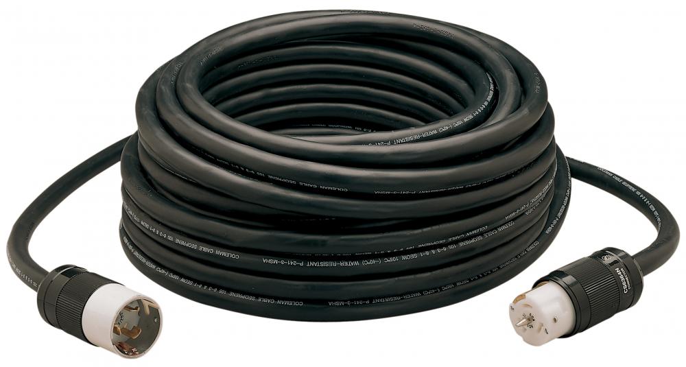 CORD SET- 8/3 1.5&#39; STW BLACK 1450-650