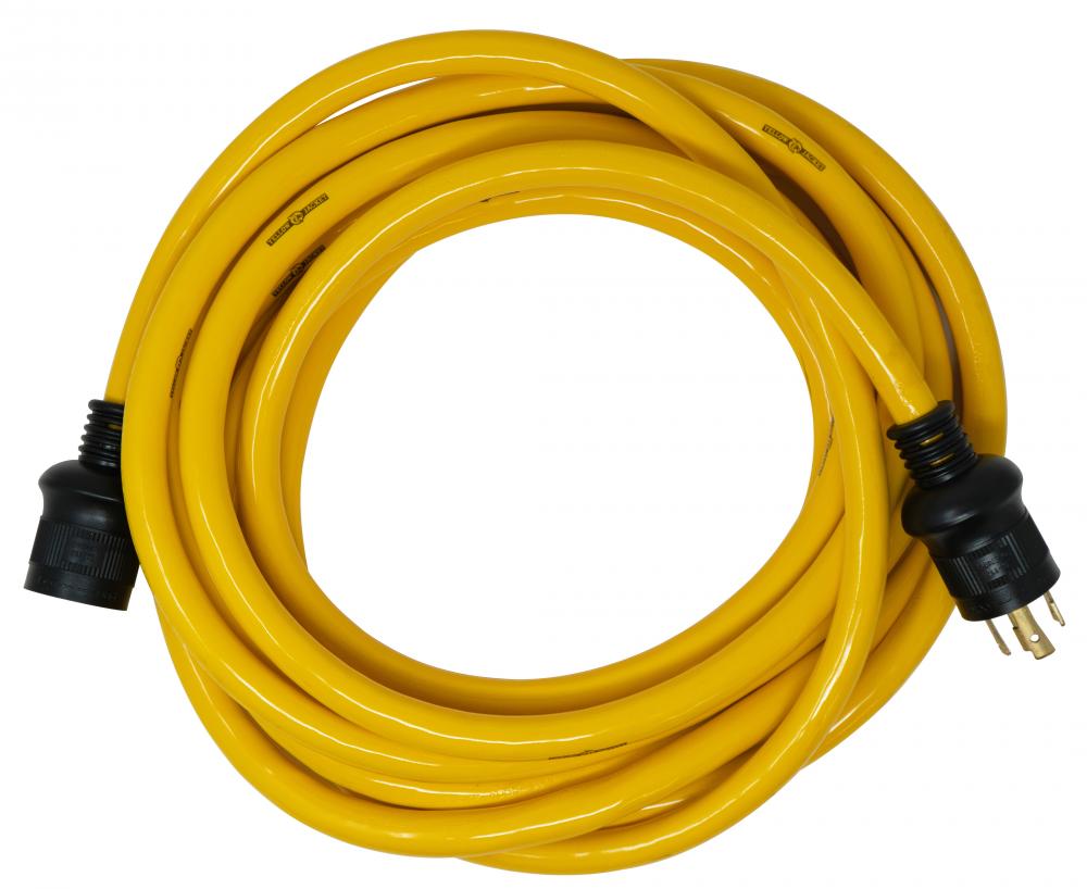 EXTCORD- 10/4 STW 25&#39; YELLOW 30A GEN YJ