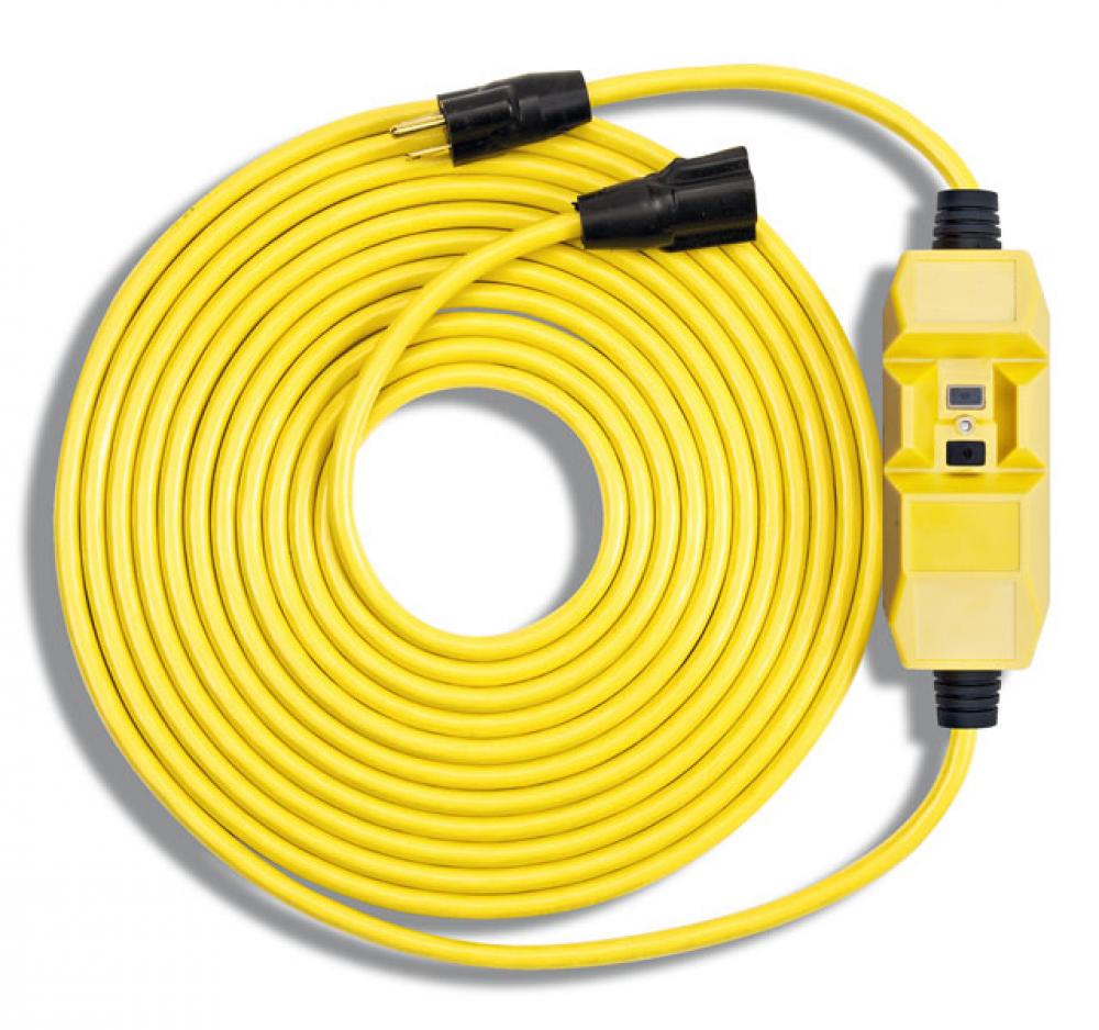 EXTCORD- 12/3 SJTW 50&#39; YELLOW LE YJ+
