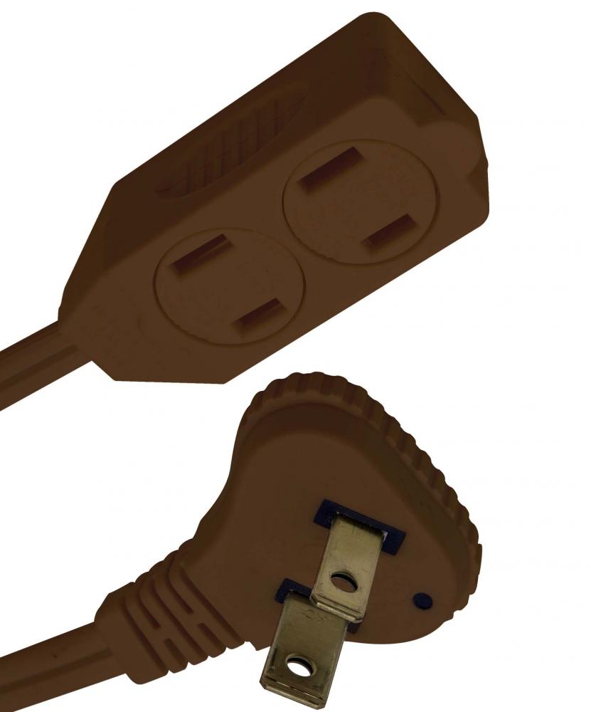 ADAPTER- 3 TO 2 GROUNDING GRAY PM