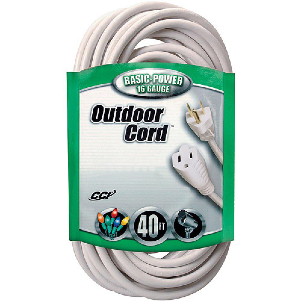 CORD SET- 16/3 40&#39; SJTW GREEN