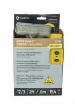 Southwire 27600WDI - CUBE TAP- 16/2 6' SPT-2 WHITE EXTENSION