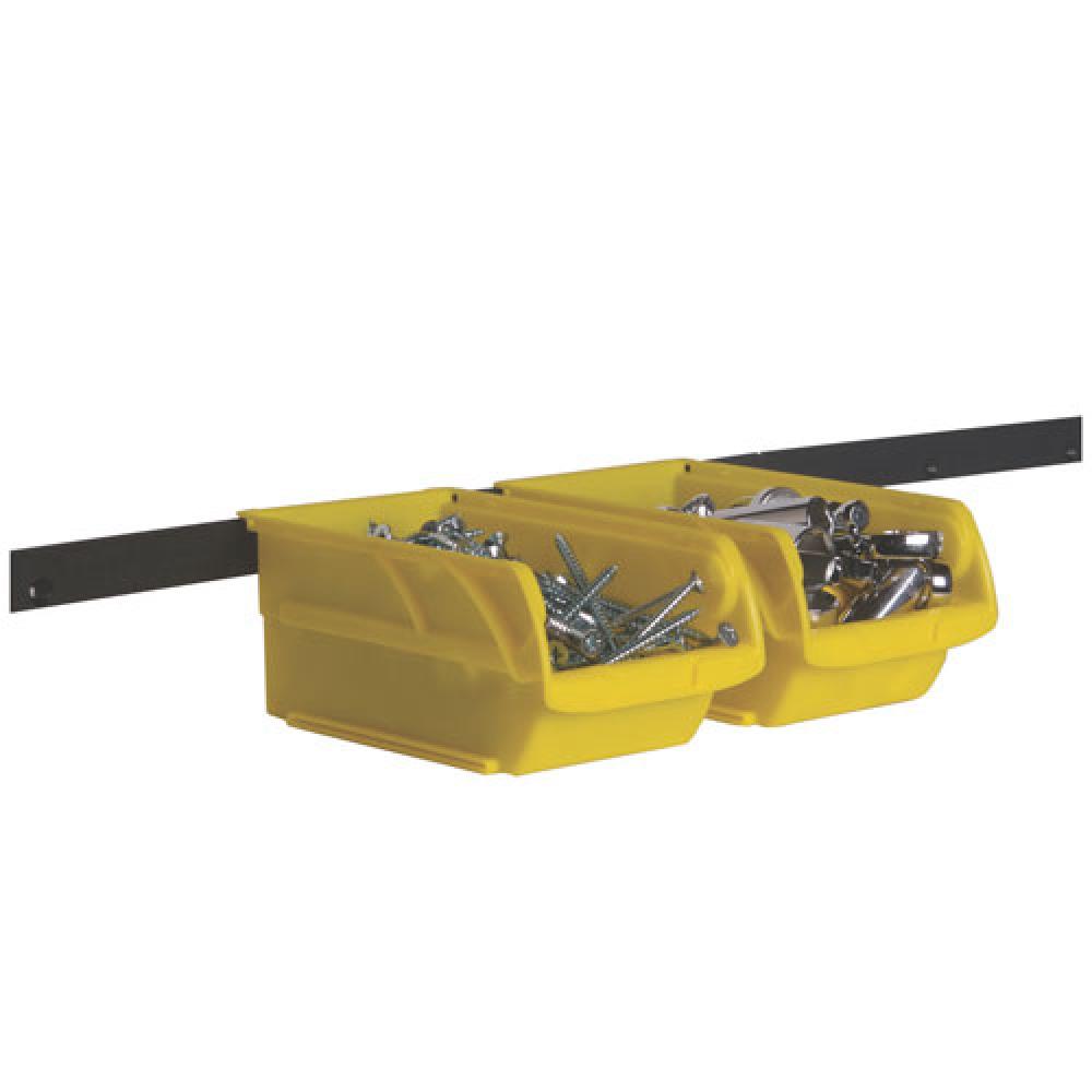 8 pk Storage Bins with Wall Hangers
