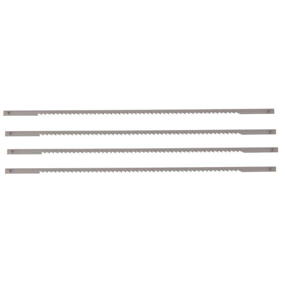 4 pk 6-1/2 in x 10 TPI Coping Saw Blades