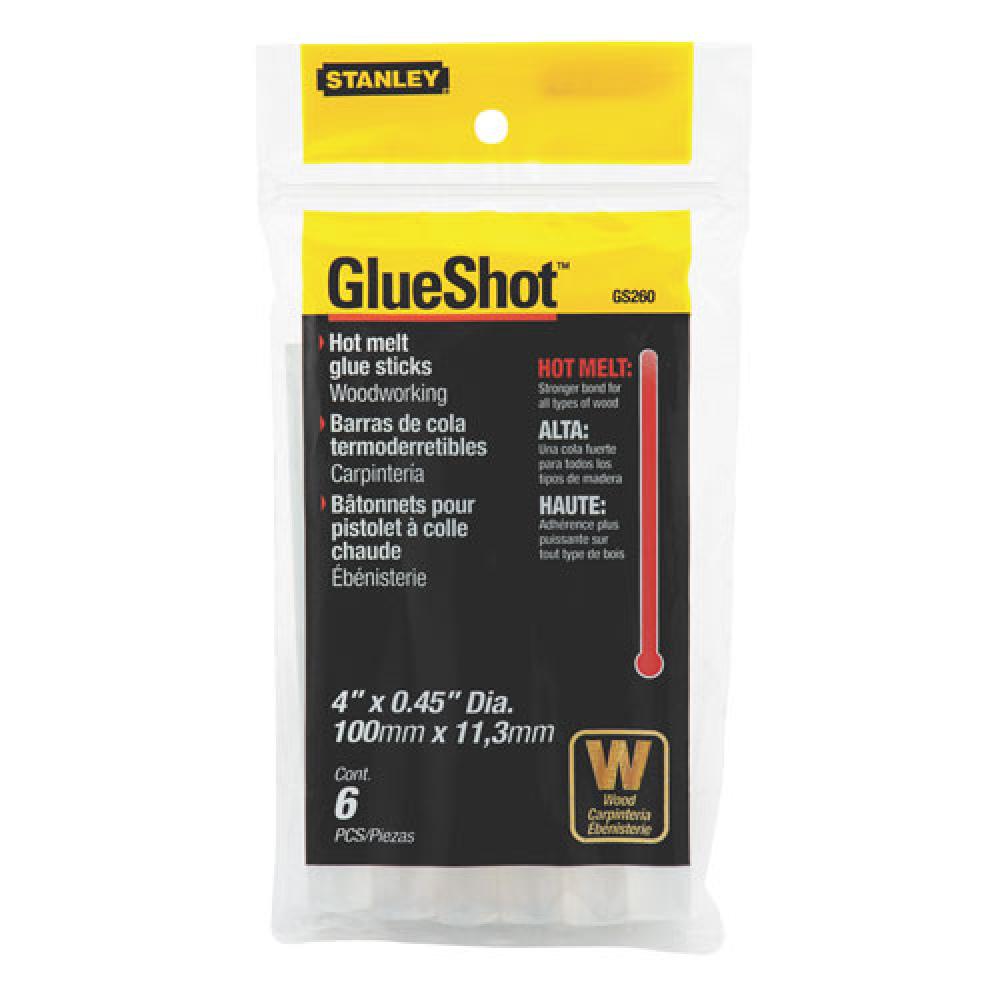 6 pk 7/16 in x 4 in Woodworking Glue Sticks
