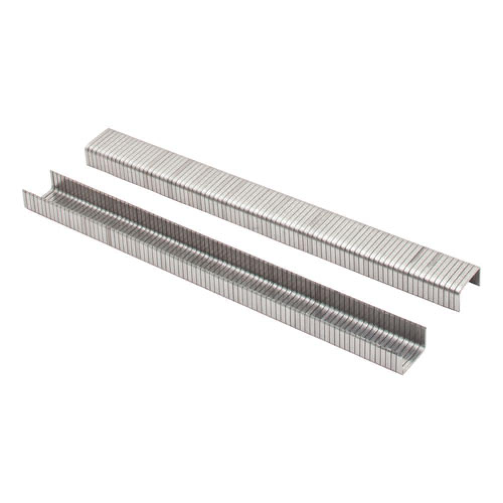 1000 pc 1/4 in Heavy Duty Stainless Steel Crown Staples