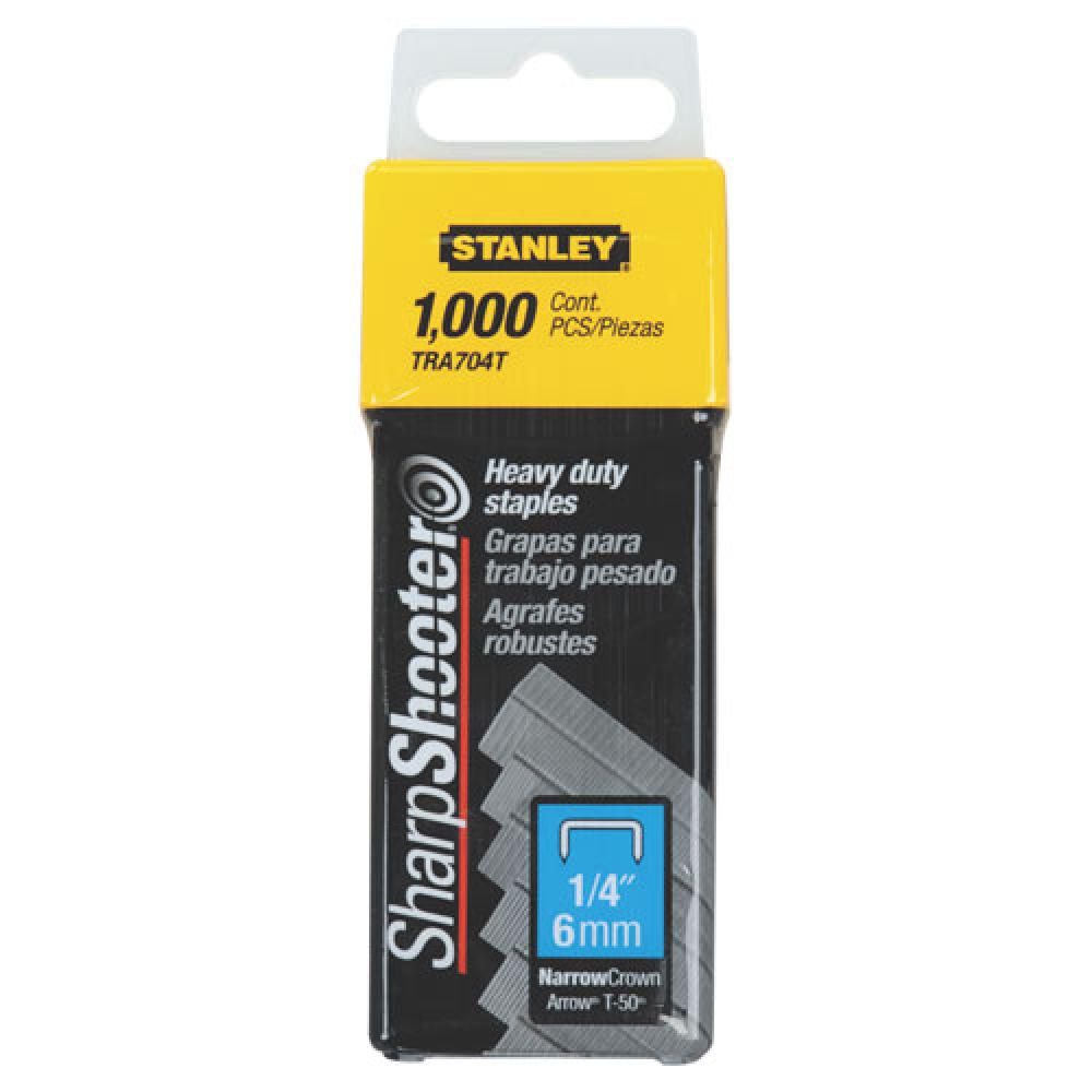 1,000 pc 1/4 in Heavy Duty Staples