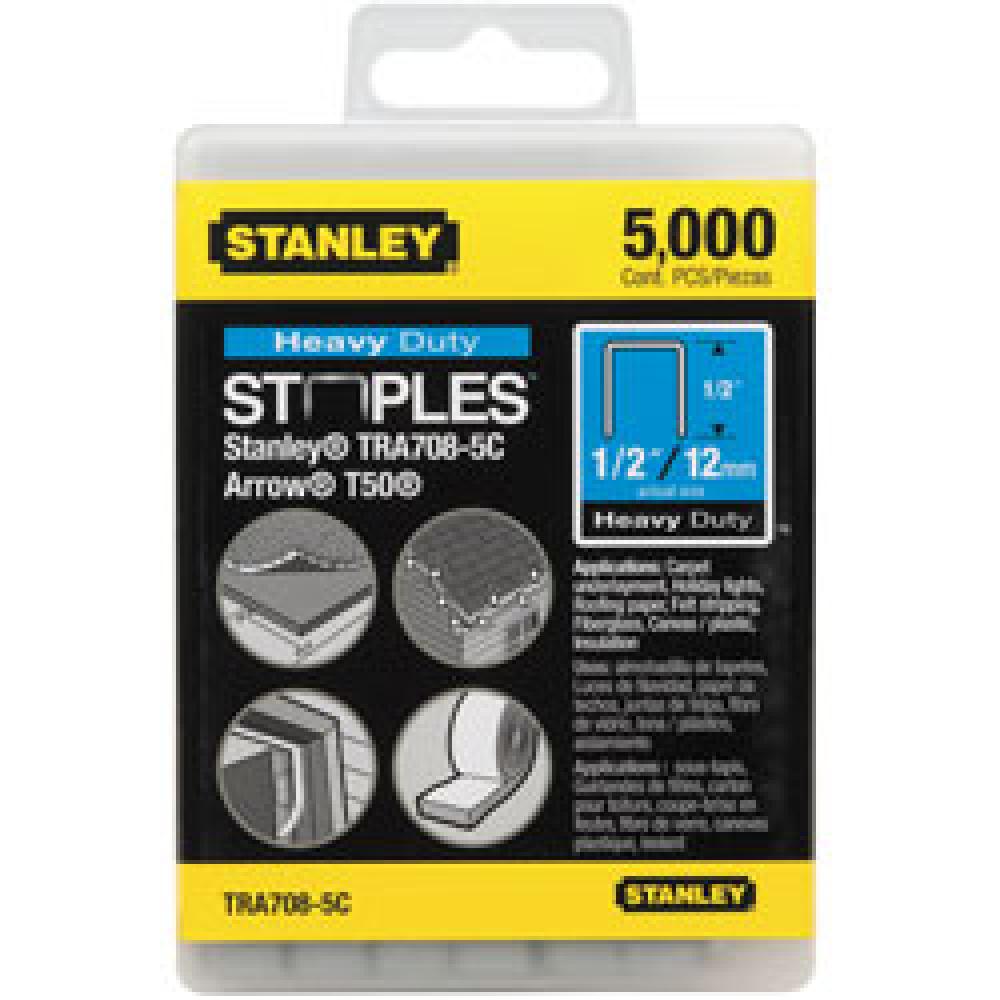 5,000 pc 1/2 in Heavy Duty Staples