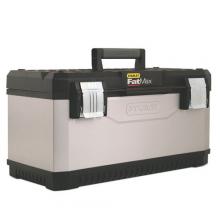 Stanley 023180R - 23 in FATMAX(R) Gray Metal Plastic Toolbox