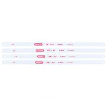 Stanley 20-067 - 4 pk 10 in Assorted Bi-Metal Hacksaw Blades