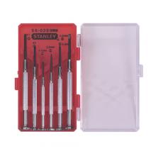 Stanley 66-039 - 6 pc Jewelers Precision Screwdriver Set