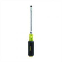 Stanley 66-091 - 5/16 in x 6 in Vinyl Grip Rounded Blade Screwdriver