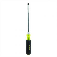 Stanley 66-092 - 3/8 in x 8 in Vinyl Grip Standard Blade Standard Tip Screwdriver
