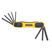 Stanley STHT71802 - 8 Pc Star Folding Hex Key Set