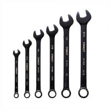 Stanley STMT76005 - 6 pc Black Chrome Combination Wrench Set
