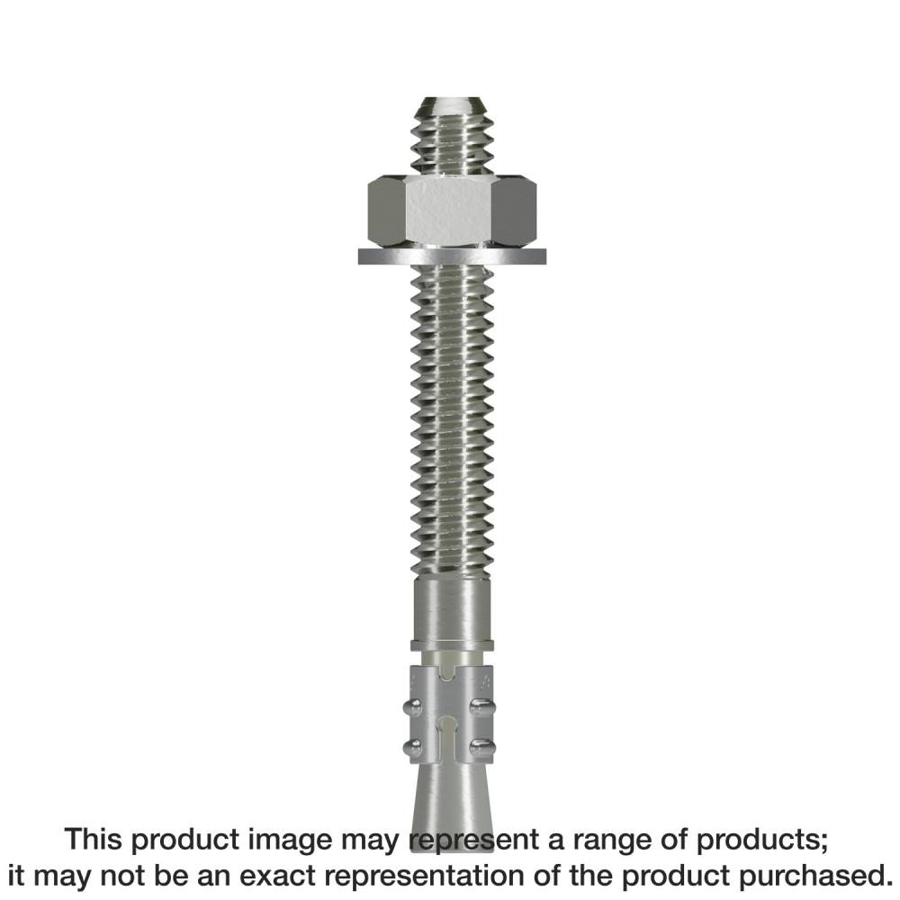 Strong-Bolt® 2 - 1/4 in. x 2-1/4 in. Type 304 Stainless-Steel Wedge Anchor (100-Qty)
