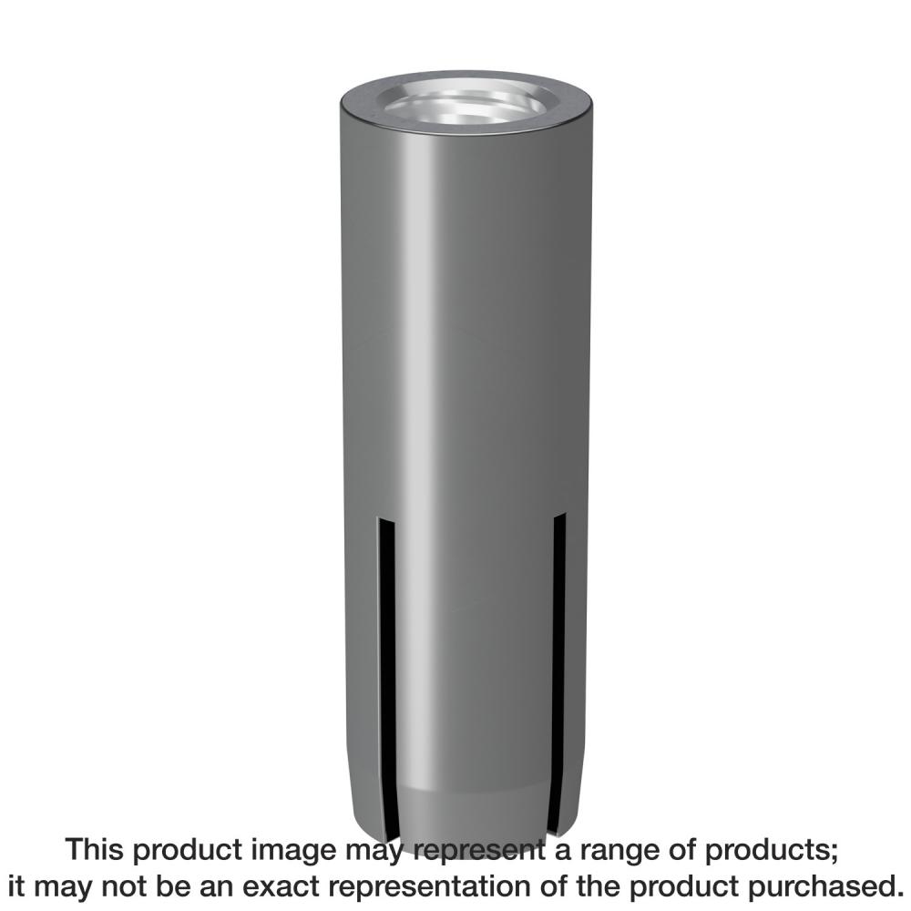 DIA Type 303/304 Stainless-Steel Drop-In Internally Threaded Anchor for 3/8-in. Rod (50-Qty)