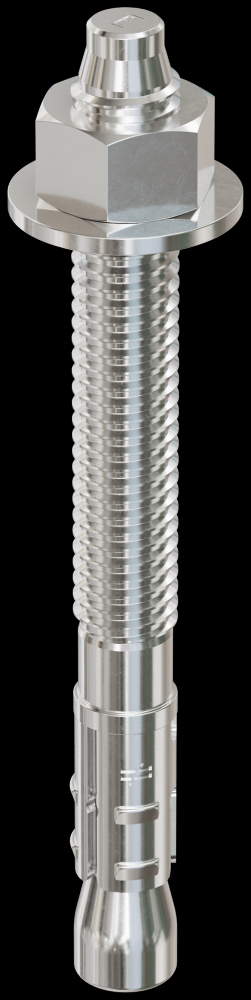 Strong-Bolt® 2 - 3/8 in. x 3-3/4 in. Type 304 Stainless-Steel Wedge Anchor (50-Qty)