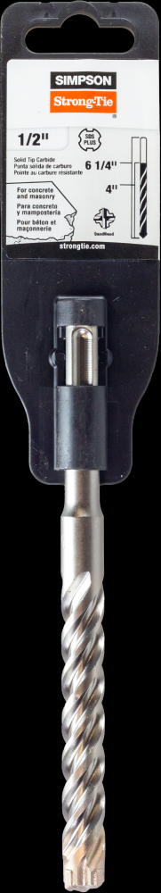 1/2 in. x 6-1/4 in. SDS-plus® Shank Solid-Tip Carbide Drill Bit