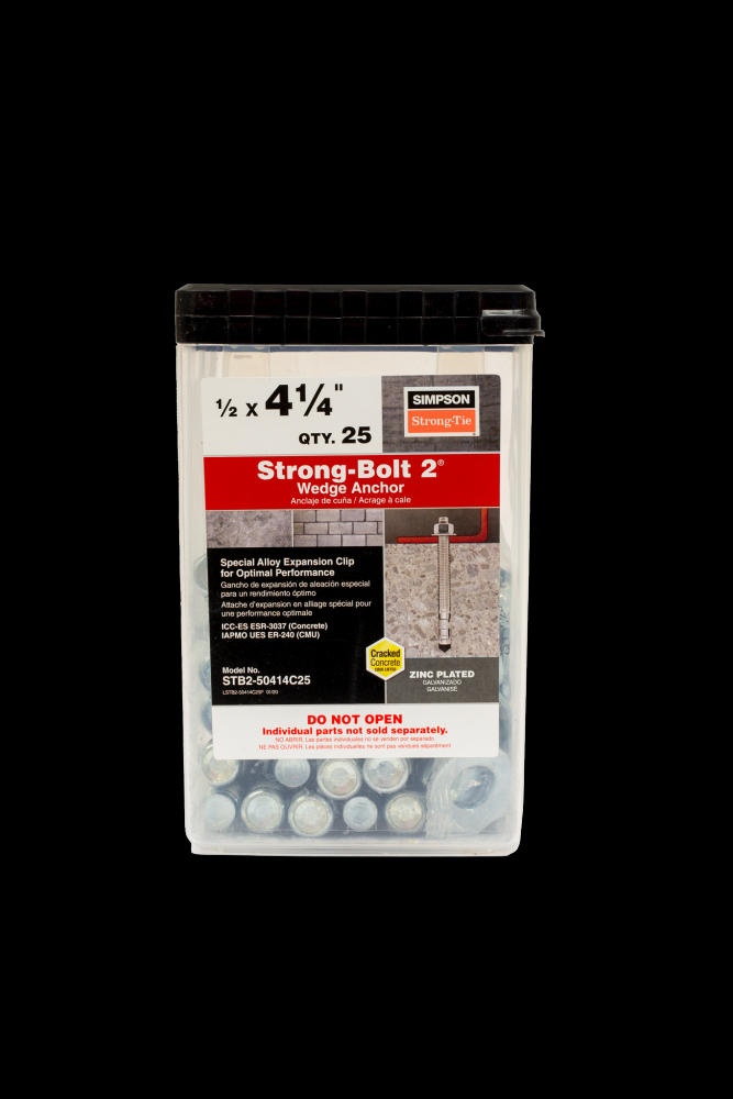 Strong-Bolt® 2 - 1/2 in. x 4-1/4 in. Wedge Anchor (25-Qty)