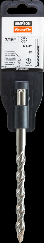 7/16 in. x 6-1/4 in. SDS-plus® Shank Drill Bit