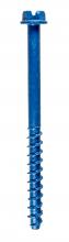 Simpson Strong-Tie TTN2-25114H - Titen® 2 — 1/4 in. x 1-1/4 in. Hex-Head Concrete and Masonry Screw, Blue (100-Qty)