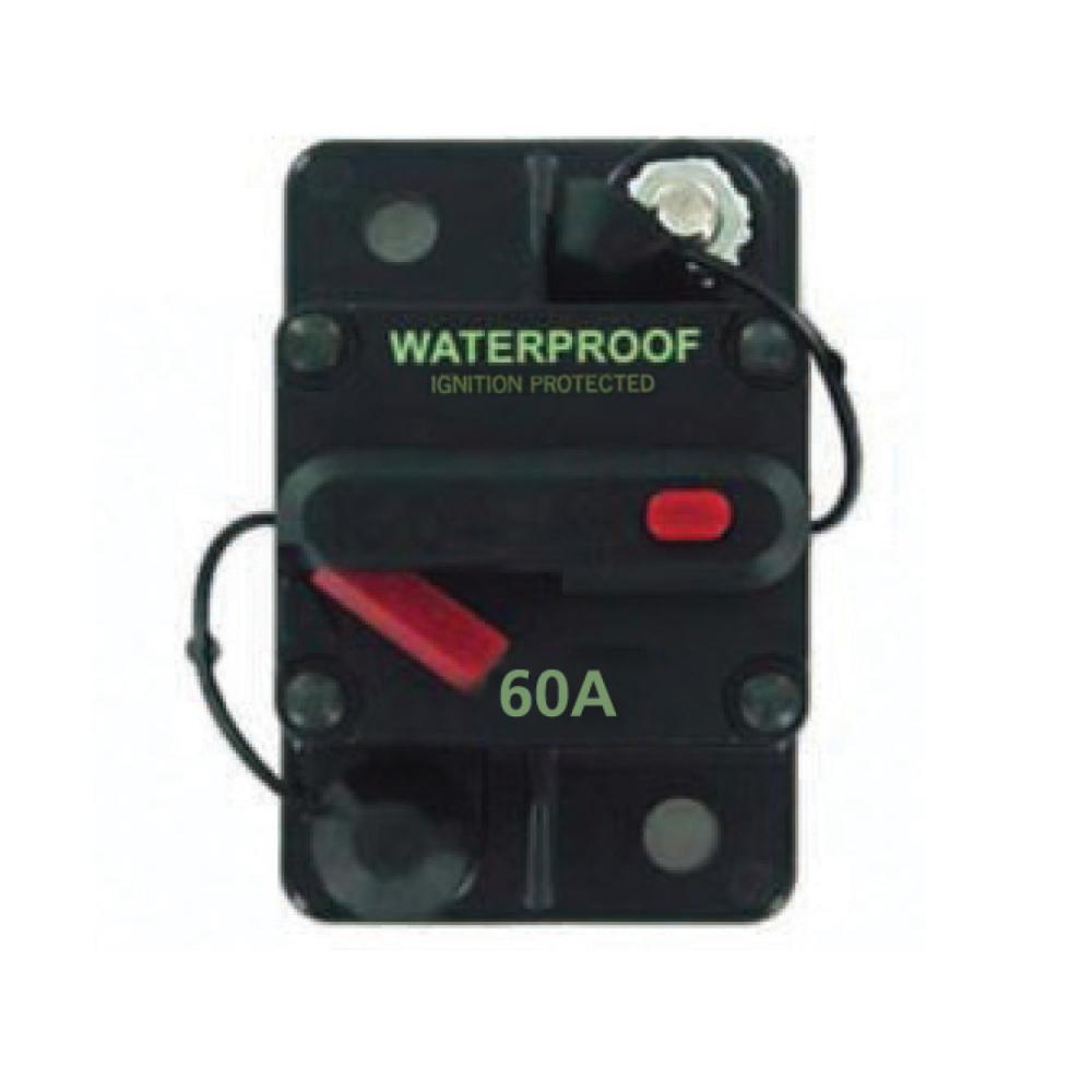 CIRCUIT BREAKER 60AMP MANUAL RESET [TYPE-3] SURF MNT K-SPEC 10PK