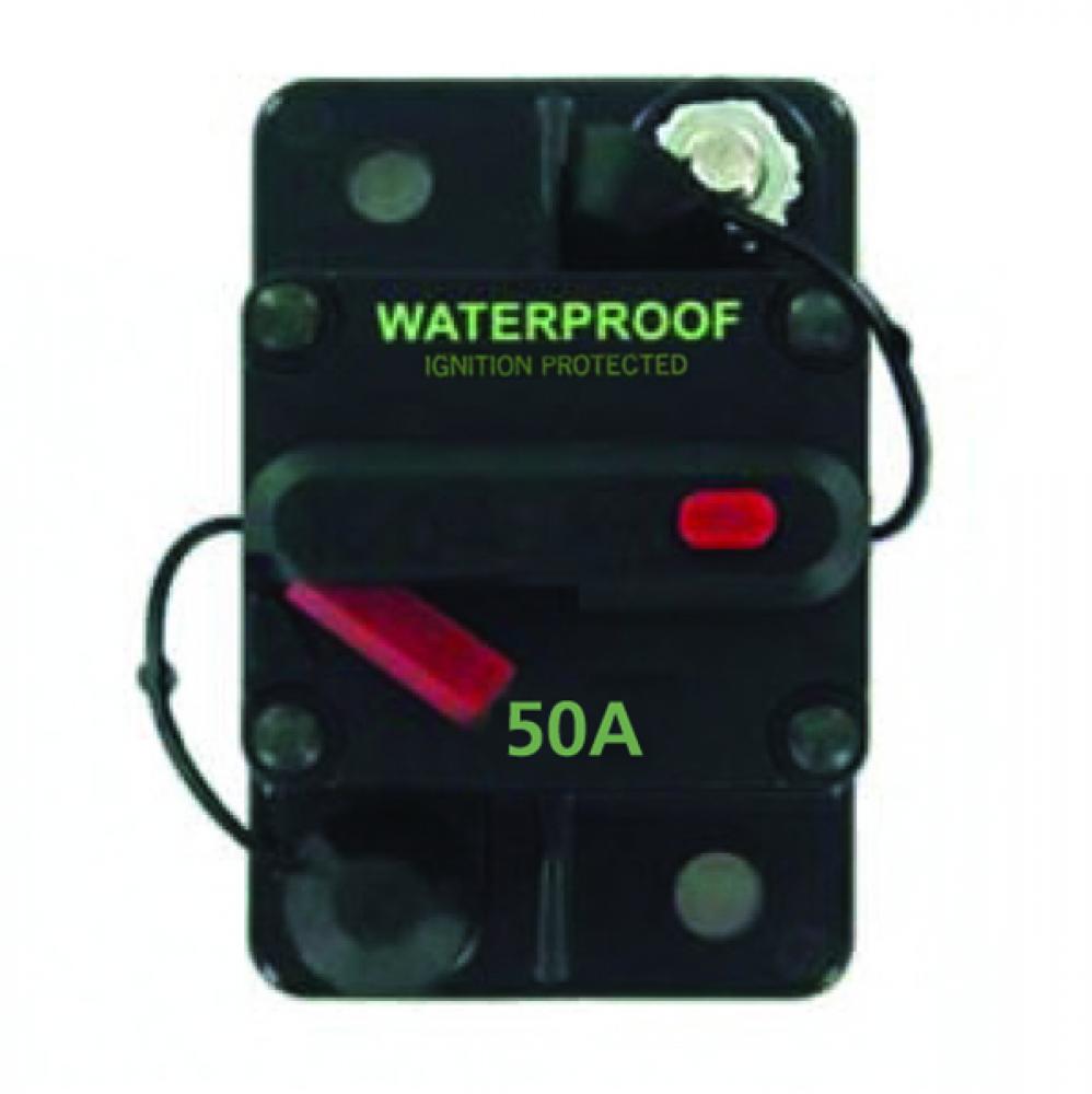 CIRCUIT BREAKER 50AMP MANUAL RESET [TYPE-3] SURF MNT K-SPEC 10PK
