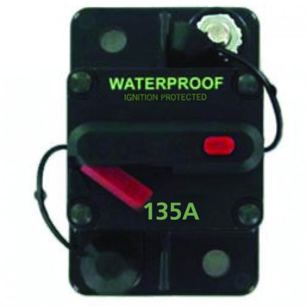 CIRCUIT BREAKER 135AMP MANUAL RESET [TYPE-3] SURF MNT K-SPEC 10PK