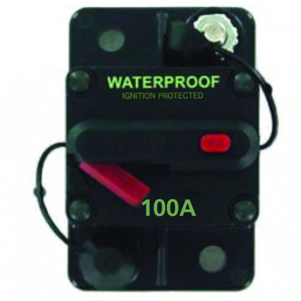 CIRCUIT BREAKER 100AMP MANUAL RESET [TYPE-3] SURF MNT K-SPEC 10PK