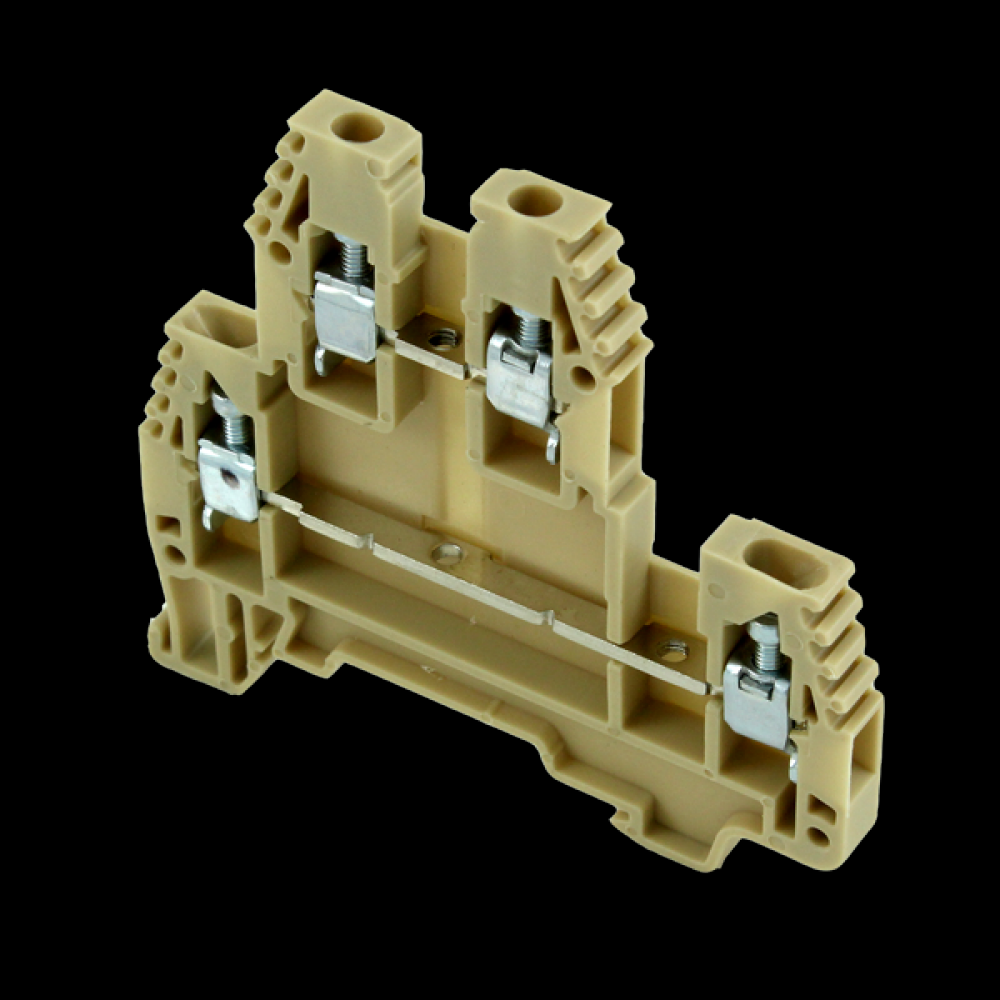 SCREW CLAMP TERM.2,5MM BEIGE
