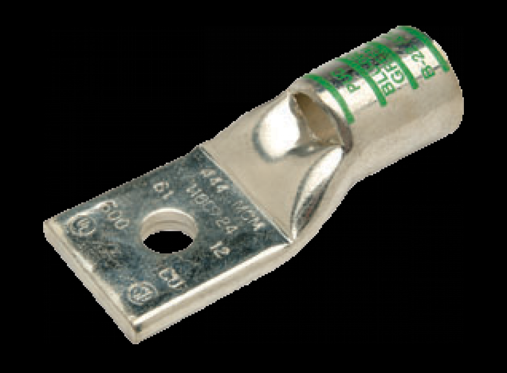 SHORT BARRELL NARROW TOUNGUE LUG 3AWG 5/16INCH 1 HOLE