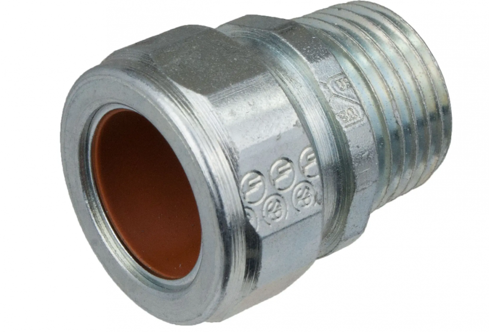 3/4Inch STEEL CORD GRIP .57-.65Inch BRN.