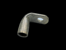 Techspan 762342-90 - LUG HEFTY TIN PLTD COPP 90D 2/0GA ORNG 3/8 25PK
