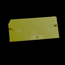 Techspan EPF2BEIGE - END PLATE FOR LEVER FUSE,TERM.
