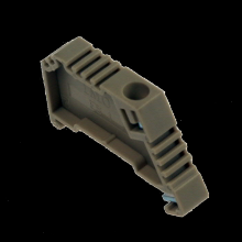 Techspan ES3BEIGE - SCREW CLAMP END STOP FOR TOP HAT