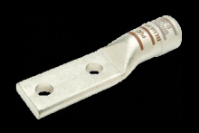 Techspan BLUA060D1 - ALUM LUG 600MCM 3/8Inch BLACK 2HOLE