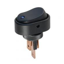 Techspan 765157 - SWITCH ROCKER OVAL ON/OFF BLUE P-LIGHT
