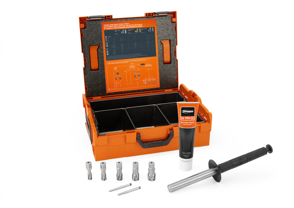 Structural Steel TCT set 1 in 3/4 in straight shank