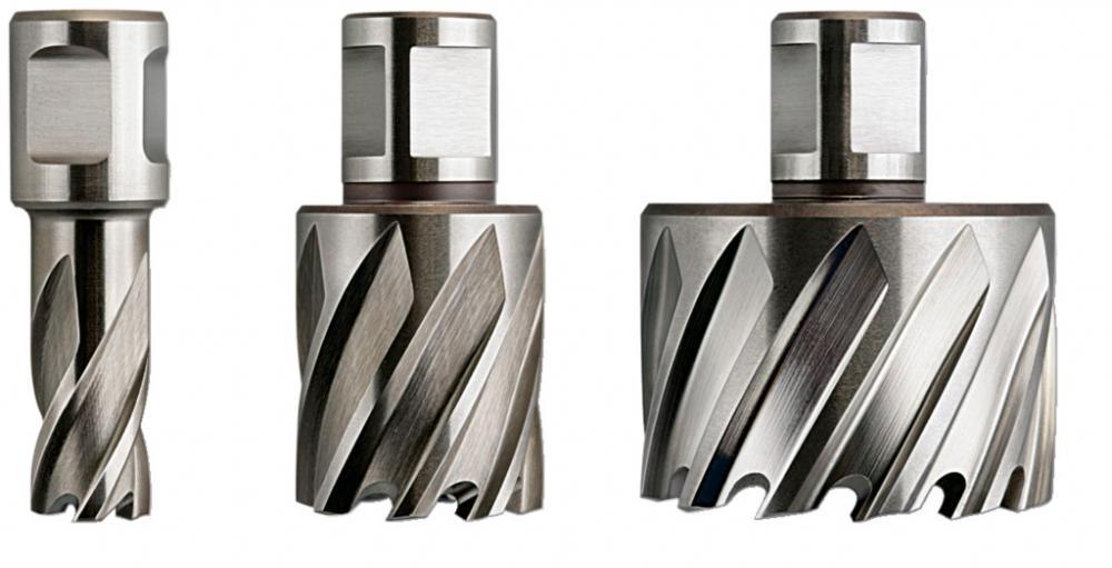 HSS annular cutter with 3/4 straight shank