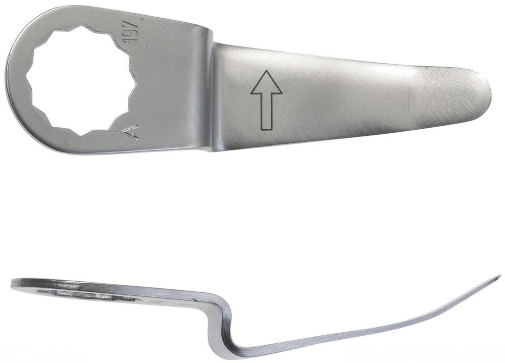 Straight cutting blade