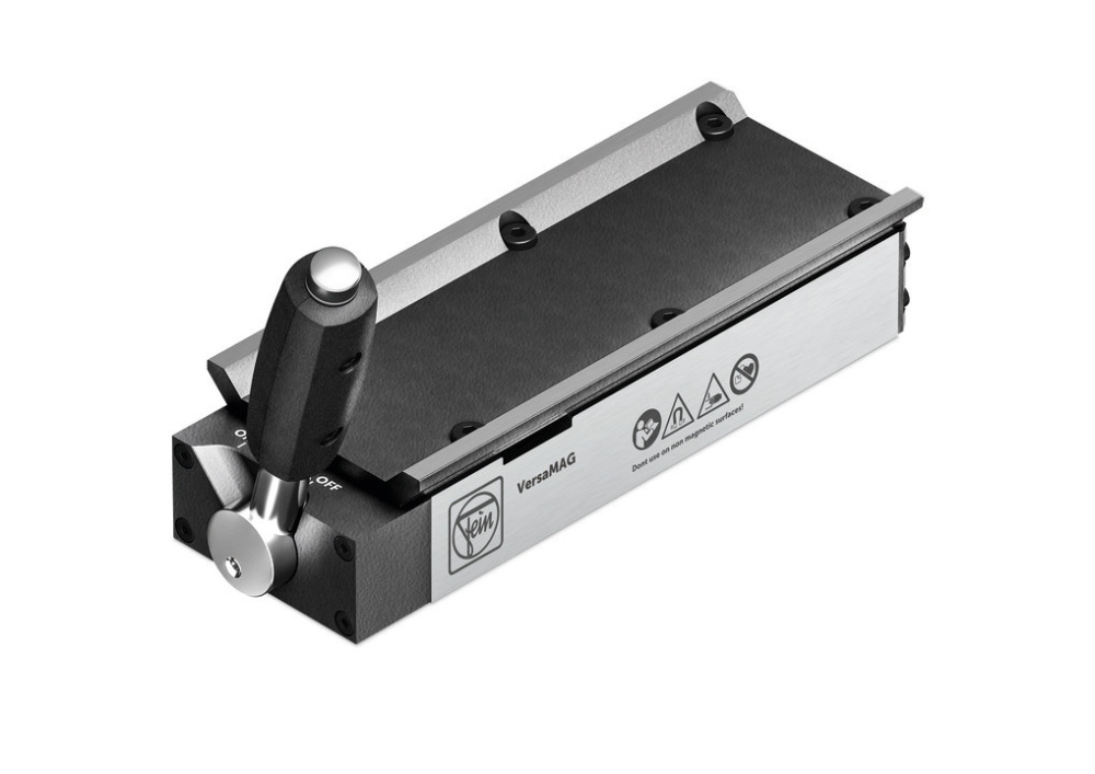 Permanent magnet with a maximum holder force of 1,754 lbf