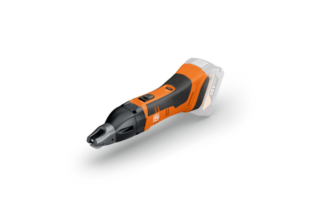 Cordless slitting shears for up to 1.6 mm
