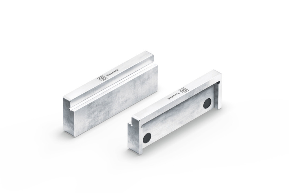 Pair of protective jaws (B) blank 110 mm aluminum (FEIN VersaMAG)