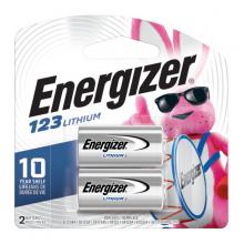 Energizer EL123APB2 - Energizer 123 Lithium Batteries (2 Pack), 3V Photo Batteries