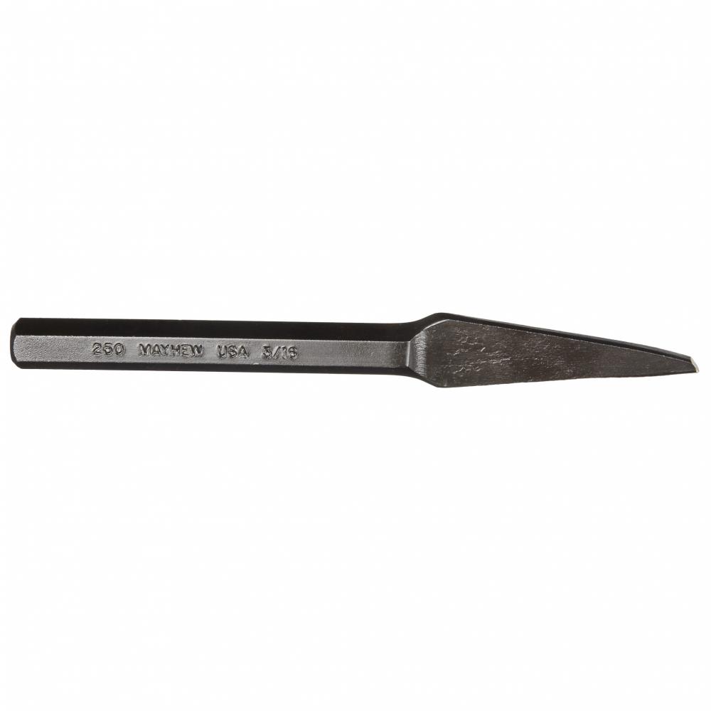 MAYHEW PROâ„¢ 1/4&#34; HALF ROUND NOSE CHISEL 10502MAY Made in the USA
